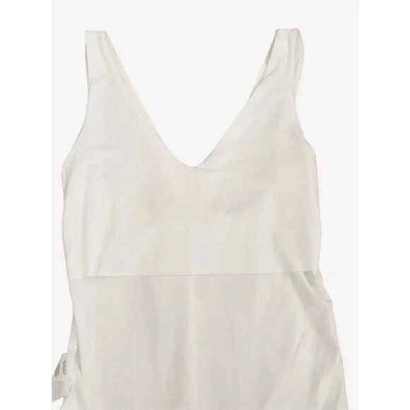 NWT Gaze V-Neck White Boho Womens Bodysuit SZ XS - Picture 3 of 5